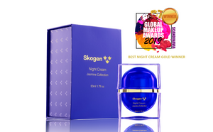 Skogen awarded "Best Night Cream - Gold Winner", "Eye Cream - Gold Winner" and "Best Moisturizer - Silver Winner" in 2019 Global Makeup Beauty Awards